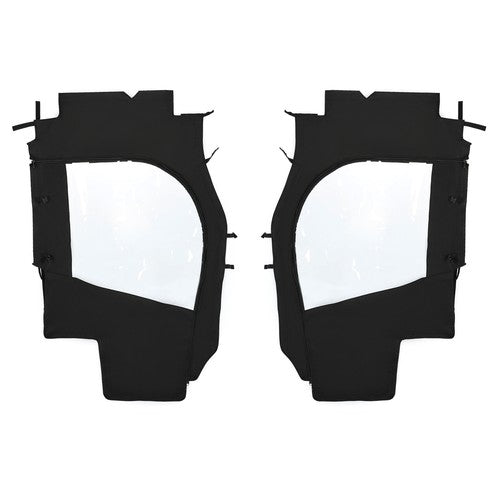 DURAFORCE For Kubota RTV1100 Black PVC Full Soft Doors Cab Enclosure RTV900/RTV1120 08-14