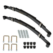 DURAFORCE Heavy Duty Rear Leaf Springs 4-Leaf For EZGO TXT Golf Cart 2 Set 1995-2013 US