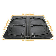 DURAFORCE For Polaris Ranger Crew 800 Hard Top Black ABS 4 Pieces Roof 2010-2014