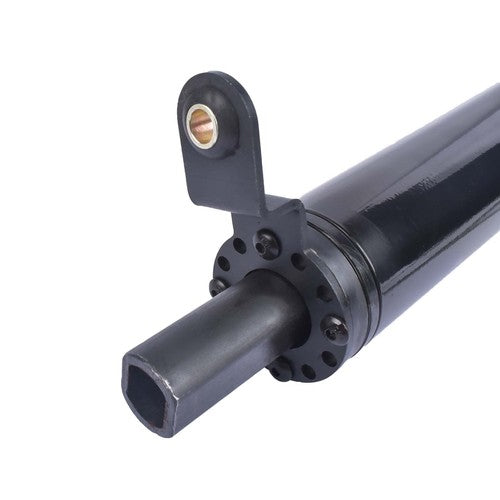 DURAFORCE 32" Automatic Column Shift Tilt Steering Column No Key & Wheel Adapter Black