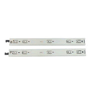 DURAFORCE 1 Pair of 20In Locking Drawer Slides Full Extension & Lock 150 lb Load Capacity