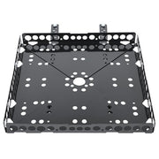 DURAFORCE Rear Bumper Mounted Generator Cargo Luggage Basket Rack Tray Kit For Trailers RV