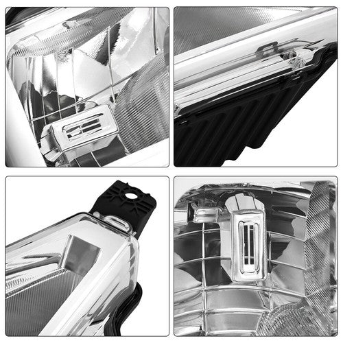 DURAFORCE Clear Lens Halogen Headlight Headlamp For Ford F250 F350 F450 2020-2022 RH Side