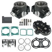 DURAFORCE New Cylinder Head Piston Gasket Top End Kit For Yamaha Banshee 350 1987-2006