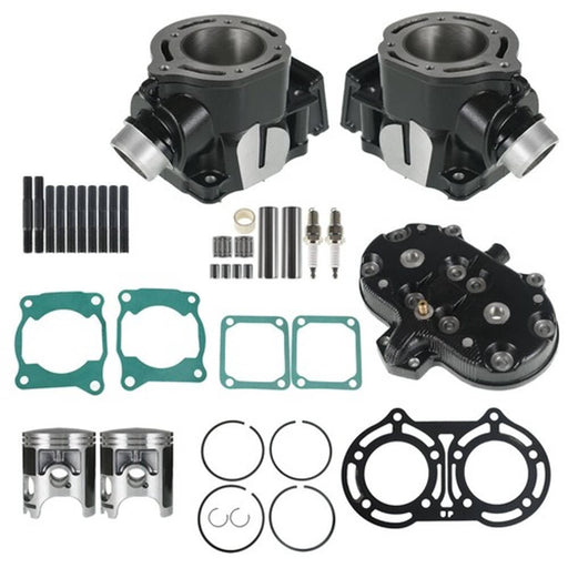 DURAFORCE New Cylinder Head Piston Gasket Top End Kit For Yamaha Banshee 350 1987-2006