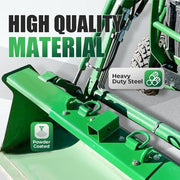 DURAFORCE Bolt On Grab Hooks & D Rings 2" Receiver For John Deere 1025R 2320 2520 Tractor