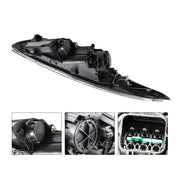 DURAFORCE For 2011 2012 2013 Hyundai Elantra Halogen Headlights Headlamps Assembly Pair