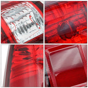 DURAFORCE Rear Tail Lights For Ford F-250 Super Duty 2008-2016 Left&Right Side Brake Lamps