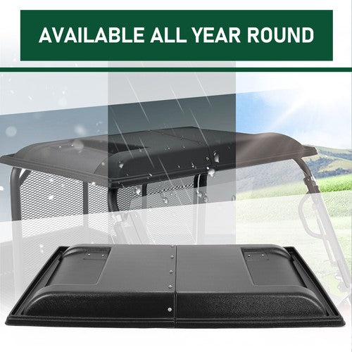 DURAFORCE Black ABS Hard Top Roof For Kawasaki Mule 4000 4010 For 22 25 Replace KAF30-030A