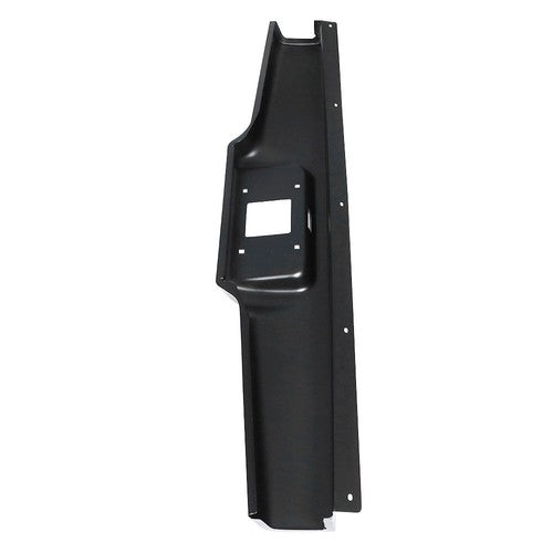 DURAFORCE Rear Steel Bumper Roll Pan For Chevy S10 GMC S15 Sonoma Pickup 1982-1993 Black