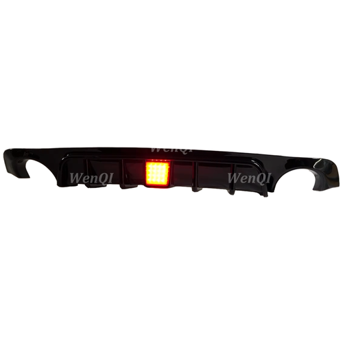 DURAFORCE Rear Lower Diffuser Lip W/Light LED For Infiniti Q50 2018 2019 2020 2021 22-2023