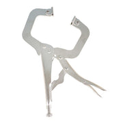 DURAFORCE 10 pc 11" Swivel Pad Locking C-Clamp Locking Pliers Entrained Rotary Gasket US