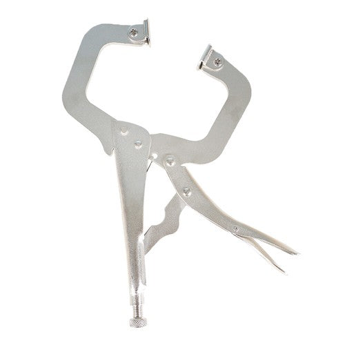 DURAFORCE 10 pc 11" Swivel Pad Locking C-Clamp Locking Pliers Entrained Rotary Gasket US