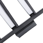DURAFORCE For Subaru Forester 2006-2008 Plastic Front Bumper Upper Grille w/ Silver Trim