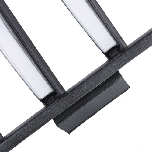 DURAFORCE For Subaru Forester 2006-2008 Plastic Front Bumper Upper Grille w/ Silver Trim