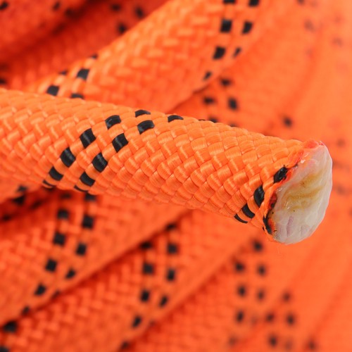 DURAFORCE 5174 Pounds Orange Black1/2 in X120' 48 Stranded Braided Rope Breaking Strength