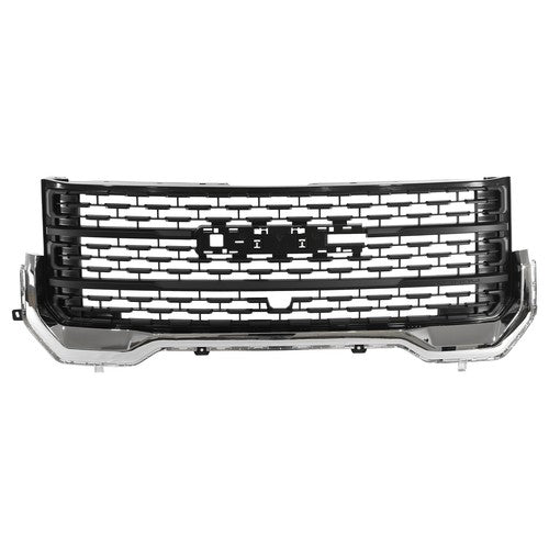 Fit For GMC Acadia 2020 2021 2023 Front Upper Grille Chrome&Black 84818781