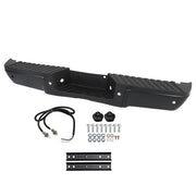 DURAFORCE For Ford F-250 2008-2016 Rear Step Bumper Super Duty W/ Object Sensor Hole