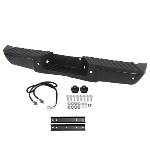 DURAFORCE For Ford F-250 2008-2016 Rear Step Bumper Super Duty W/ Object Sensor Hole