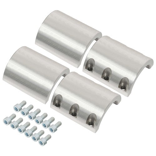 DURAFORCE 2 X Split Collar Tube Clamps Compatible with 1.75'' 1-3/4'' OD Tube UTV Roll Bar