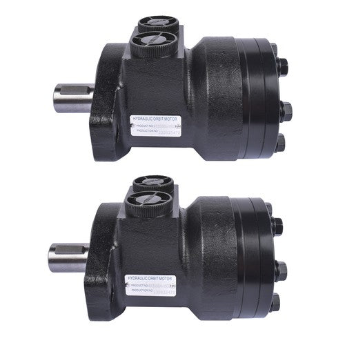 DURAFORCE 2x 1" Shaft Hydraulic Motors 2 Bolt Mount for Char-Lynn Eaton H Series 101-1701