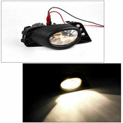 DURAFORCE Clear Lens Fog Lights W/Bulb Switch Wiring for 2009 2010 2011 for Honda Civic