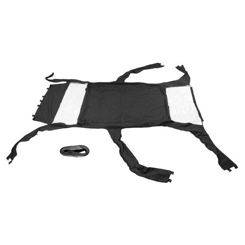 Full Cabin Cab Enclosure Soft Door for Polaris RZR-4 800 900 2010-2014 Black