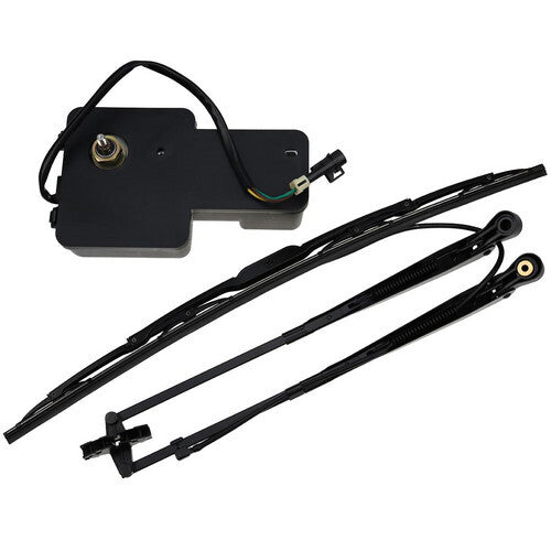 DURAFORCE Windshield Wiper Motor Arm Blade Set For Bobcat S130 S150 S160 S175 S185 S205