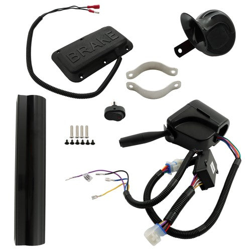 DURAFORCE Golf Cart LED Light Turn Signal Kit W/ Horn Brake Hazard For Club Car Yamaha