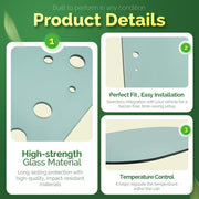 DURAFORCE For #T312628 John Deere Skid Steer & Track Loader 323D 323E 333D 333E Door Glass