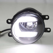 DURAFORCE Bumper LED Fog Lights Lamps Turn Signal Pair for 2011-2013 for Toyota Corolla