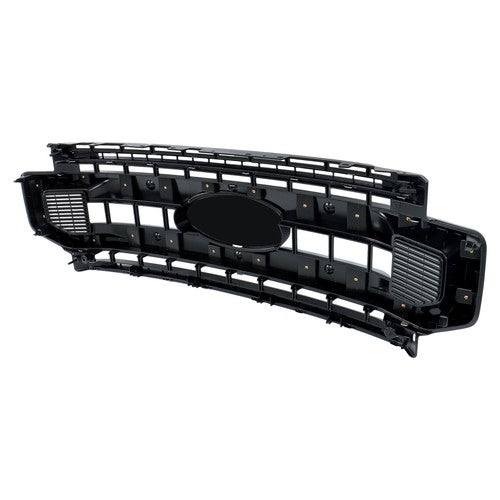DURAFORCE Front Upper Grille Grill Suit For Ford F250 XL/XLT 2020 2021 2022 Chrome Plastic
