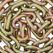 DURAFORCE Binder Transport Chain G80 Steel 7100Lbs Tow Chain 3/8In × 20FT With Grab Hooks