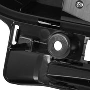DURAFORCE Front Bumper Grille Plastic Gloss Black For Ford F250 F350 2020-2022 Super Duty