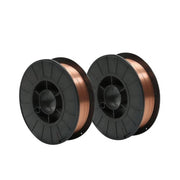 DURAFORCE ER70S-6 .023" (0.6 mm) Mild Steel MIG Welding Wire - 10 Lbs (2 Rolls) New