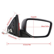 DURAFORCE Outside Mirror For Honda Accord 2013-2016 Without Signal Light Passenger Right
