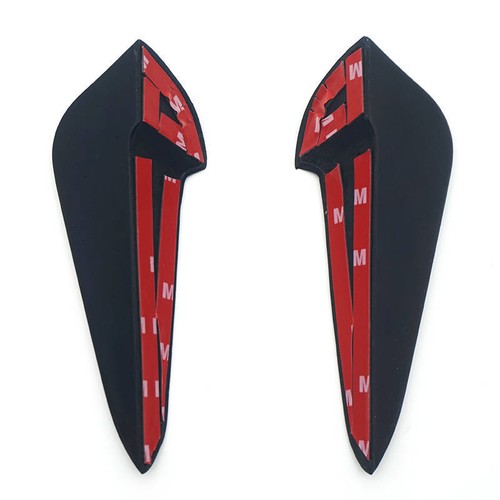 DURAFORCE Left Right For 2022 2023 Toyota GR86 Front Bumper Canard Matte Black Pair