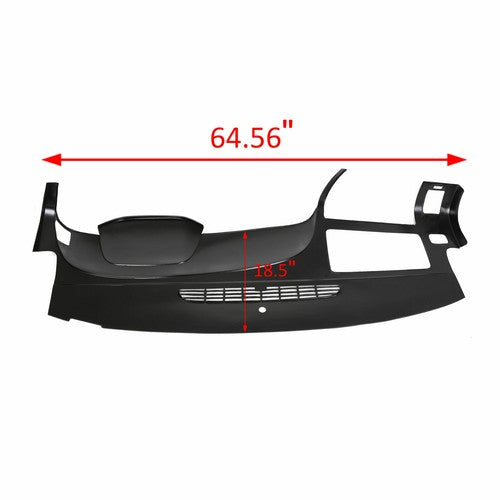 DURAFORCE Front Dash Board Cap Cover Overlay Fit For 07-14 Silverado LS LTWT Sierra SL SLE