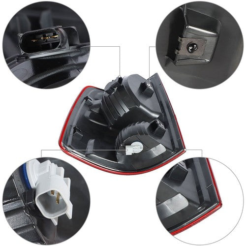 DURAFORCE Brake Lamp Tail Light w/Bulbs Replace RH Side For 09-20 Dodge Ram 1500 2500 3500