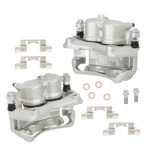 DURAFORCE 19-B3123A Front LH & RH Brake Caliper w/ Bracket For Nissan Pathfinder 2005-2012