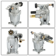 DURAFORCE Pressure Washer Pump Horizontal 3/4" Shaft - MAX 3000 PSI 2.5 GPM Oil Sealed