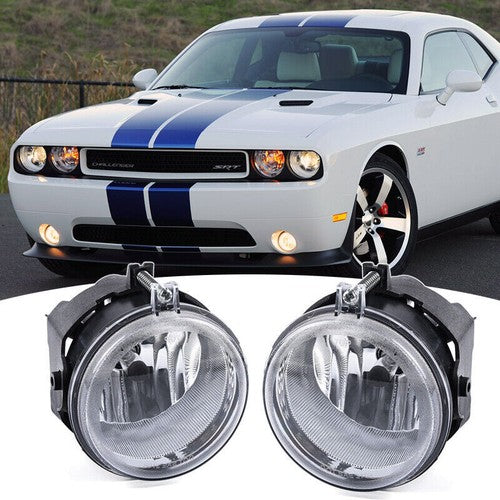 DURAFORCE CH2592142 Fog Light Assembly for 2011-2014 for Dodge Challenger Pair