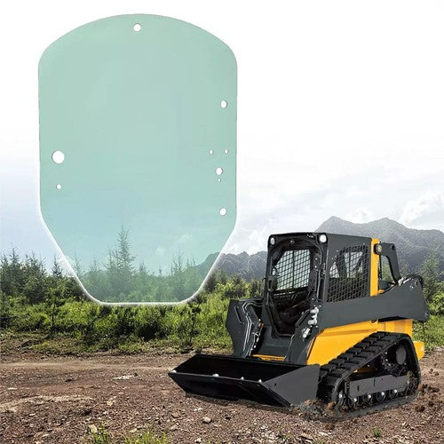 DURAFORCE Cab Door Glass Windshield For John Deere Skid Steer E Series 318E 333E #T344818