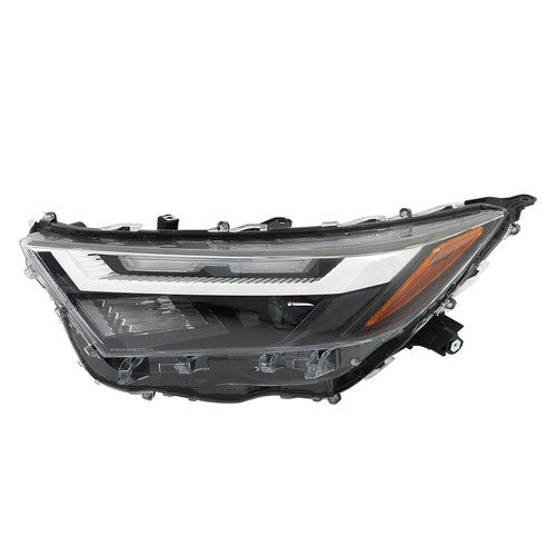DURAFORCE Halogen Headlight LED DRL Left Driver Side for 2022 2023 Toyota RAV4 XLE