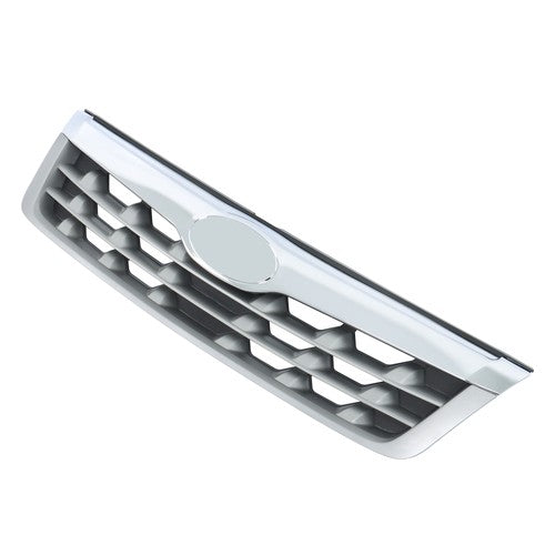 DURAFORCE Front Bumper Upper Grille Replacement Plastic Gray For Subaru Forester 2011-2013