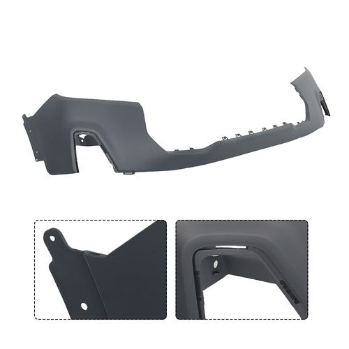 DURAFORCE Black Front Upper Bumper Cover For GMC acadia 2020-22 W/O Sensor Holes 84779372