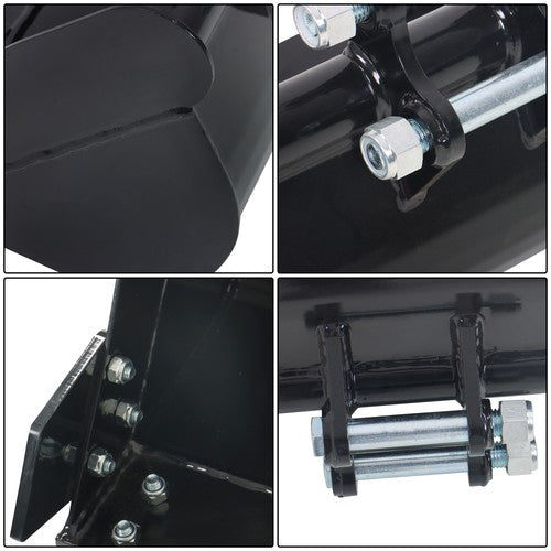 DURAFORCE New Mini Excavator 400mm Tooth Bucket Digger Machine Attachment With Teeth