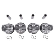 DURAFORCE 4 x Pistons +Pins For 2013-2014 Hyundai Sonata Fe 2.0T 2.0L Sonata 23410-2G400