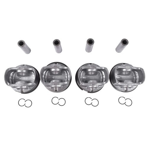 DURAFORCE 4 x Pistons +Pins For 2013-2014 Hyundai Sonata Fe 2.0T 2.0L Sonata 23410-2G400