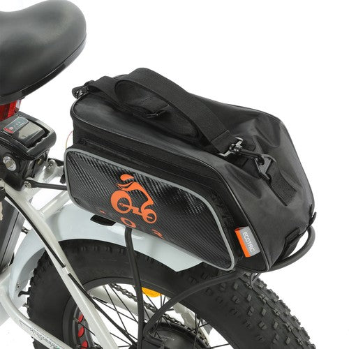 ECOTRIC Cycling Bicycle Rear Rack Bag Waterproof Bike Trunk Pannier Saddle Bag
